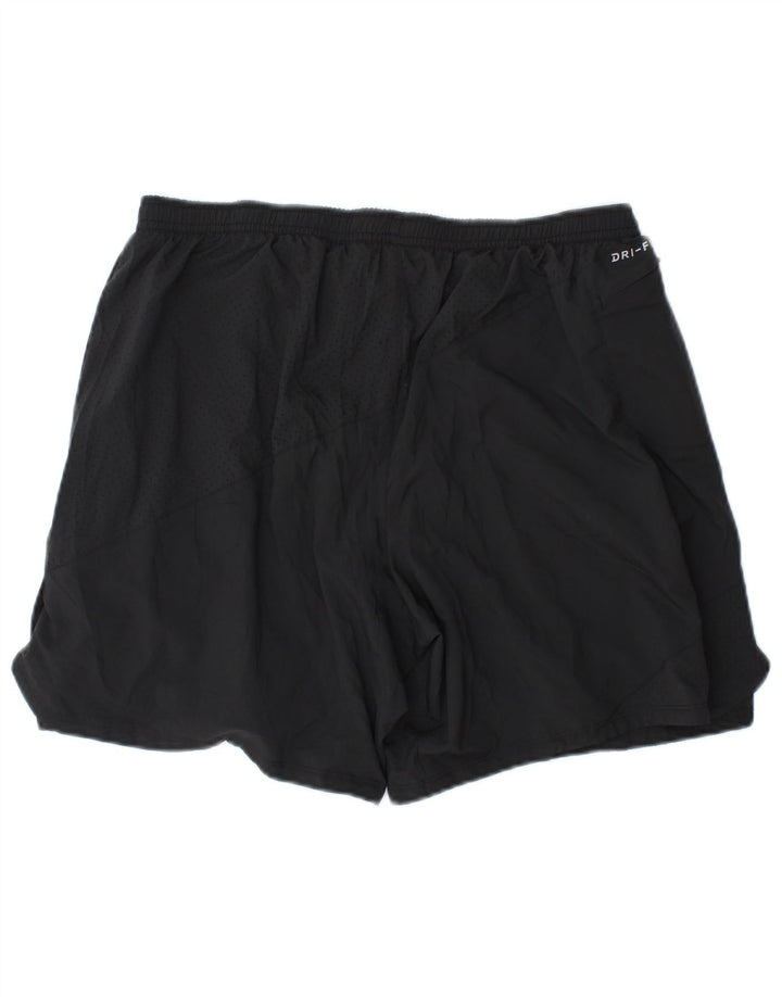 Мужские спортивные шорты Nike Dri Fit XL, черный полиэстер