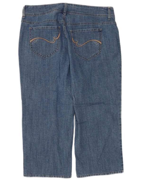 Женские прямые джинсы Lee Riders США 16 2XL W34 L30 Синий хлопок