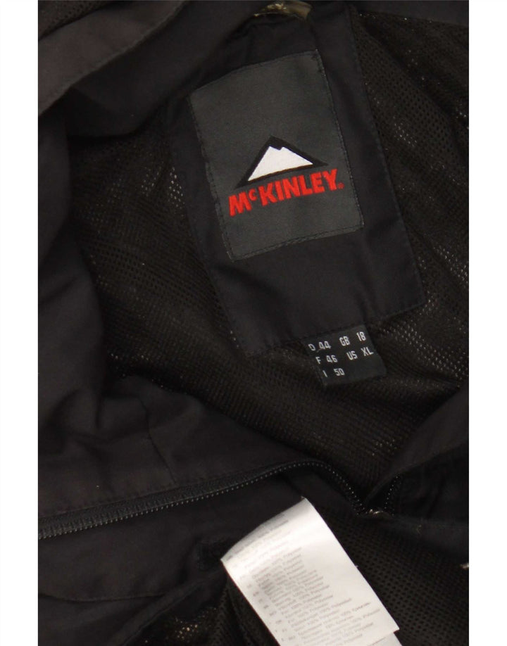 Женская ветровка с капюшоном MC Kinley UK 18 XL, черный полиамид