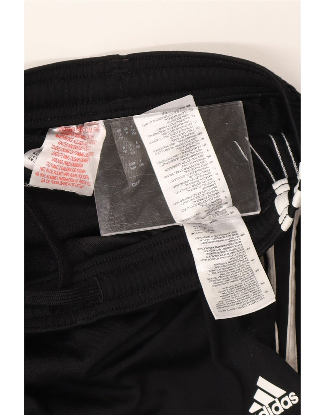 Спортивные брюки ADIDAS Aeroready для девочек 11–12 лет, черный полиэстер