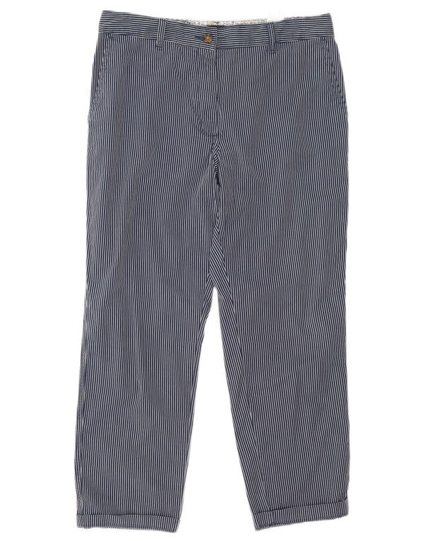 Женские укороченные брюки Marks & Spencer UK 12 Medium W32 L25 Темно-синие