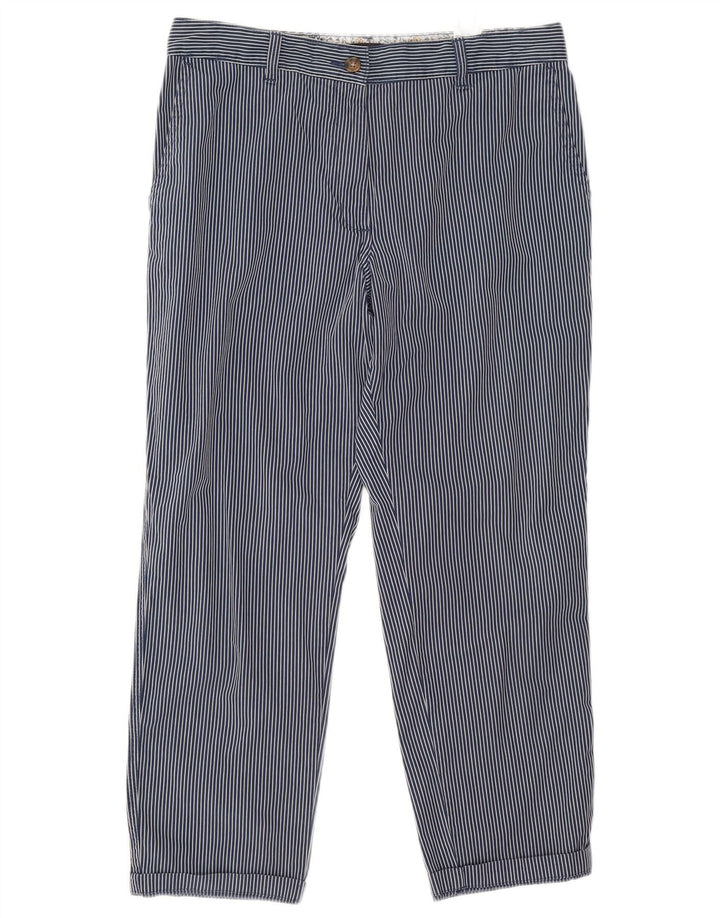 Женские укороченные брюки Marks & Spencer UK 12 Medium W32 L25 Темно-синие