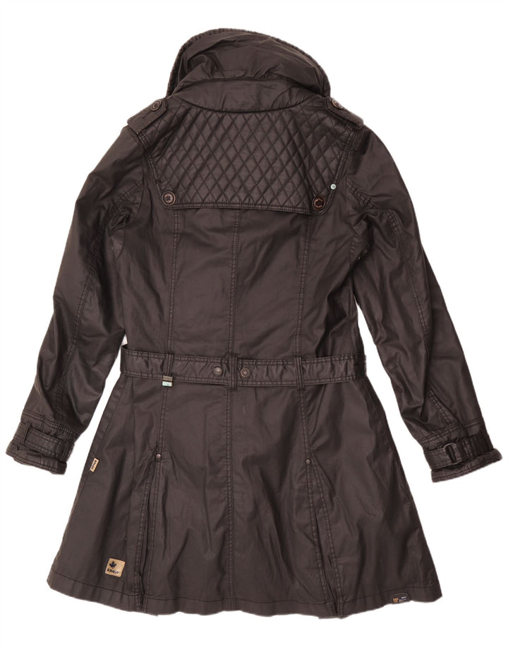 Женский тренч KHUJO UK 18 XL, черный полиэстер
