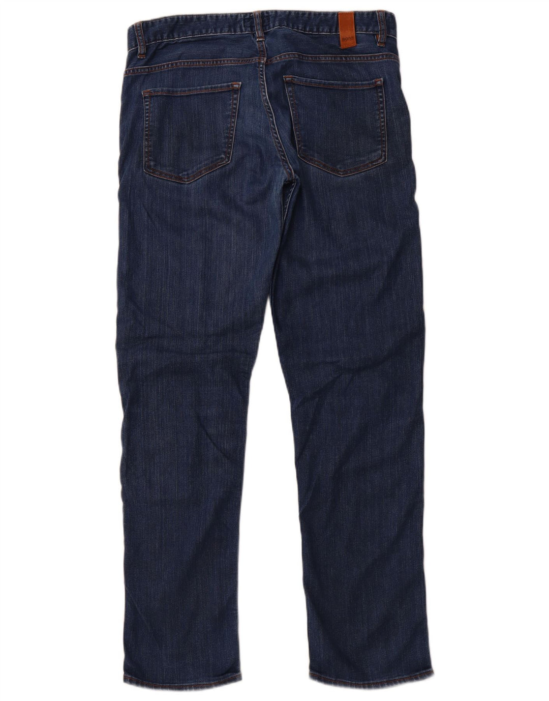 Женские узкие джинсы HUGO BOSS W33 L32 синие, хлопок