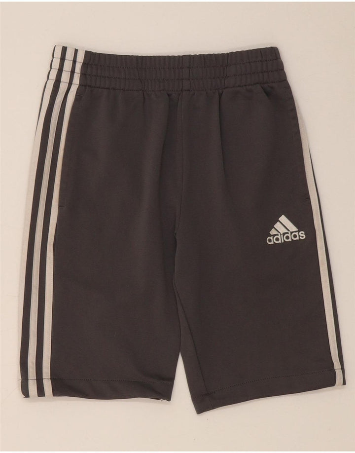 Спортивные шорты Adidas для мальчиков 10-11 лет, средние серые