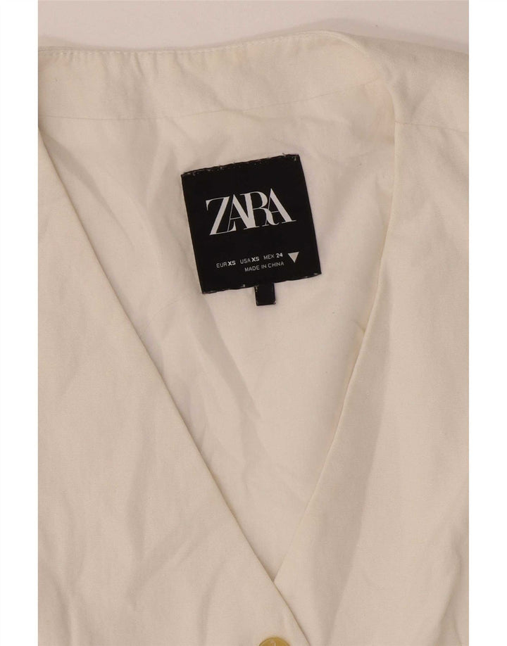 Женский жилет Zara UK 6 XS Белый
