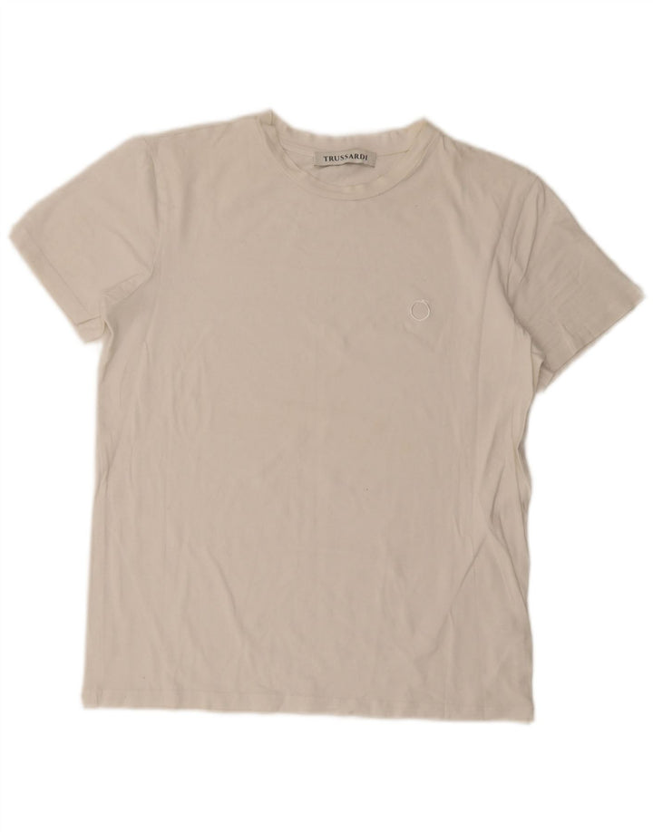Женская футболка Trussardi Top UK 14, большая белая