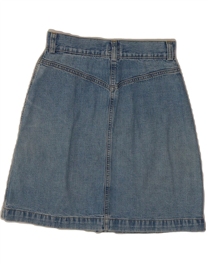 CALVIN KLEIN Womens Regular Denim Skirt W26 Small Blue Cotton Vintage Calvin Klein and Second-Hand Calvin Klein from Messina Hembry 