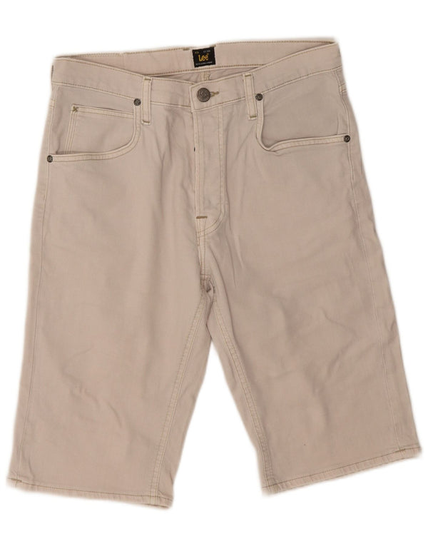 Мужские джинсовые шорты Lee W30 Medium Beige Cotton