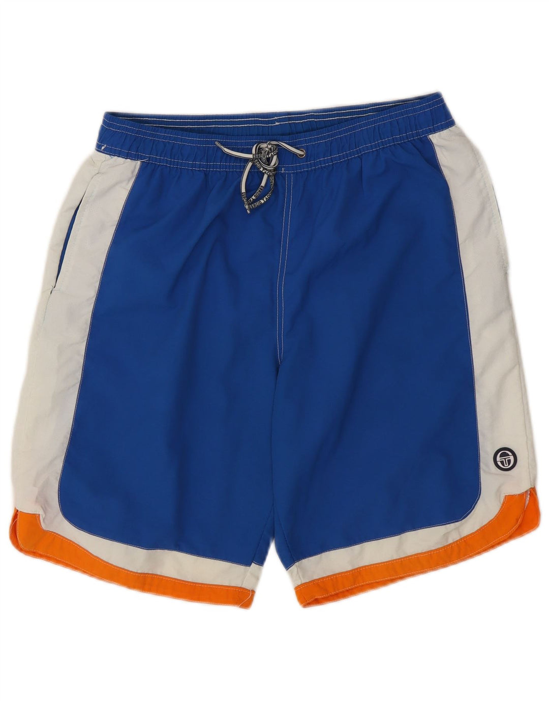 Мужские шорты для плавания Sergio Tacchini, синие, полиамид с цветными блоками