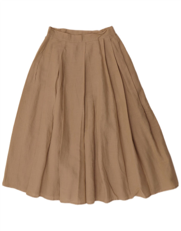 Винтажная женская юбка с запахом IT 44 Medium W26 Бежевая
