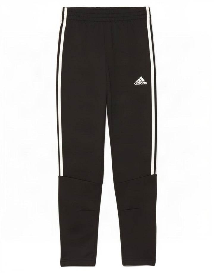 Спортивные брюки Adidas для мальчиков 11-12 лет, черный полиэстер