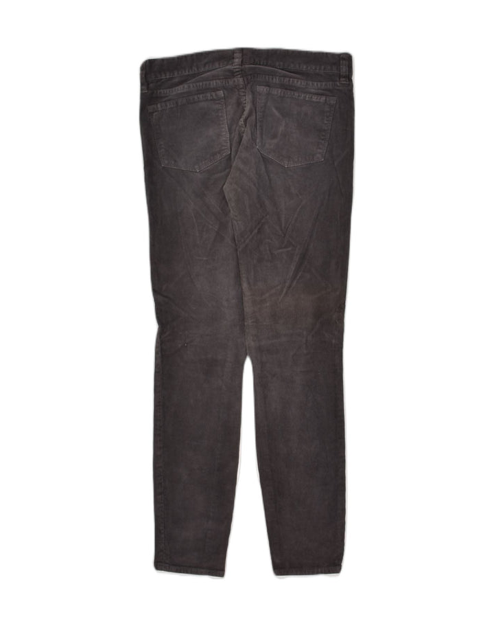 J. CREW Womens Skinny Corduroy Trousers W24 L26 Grey Cotton | Vintage J. Crew | Thrift | Second-Hand J. Crew | Used Clothing | Messina Hembry 