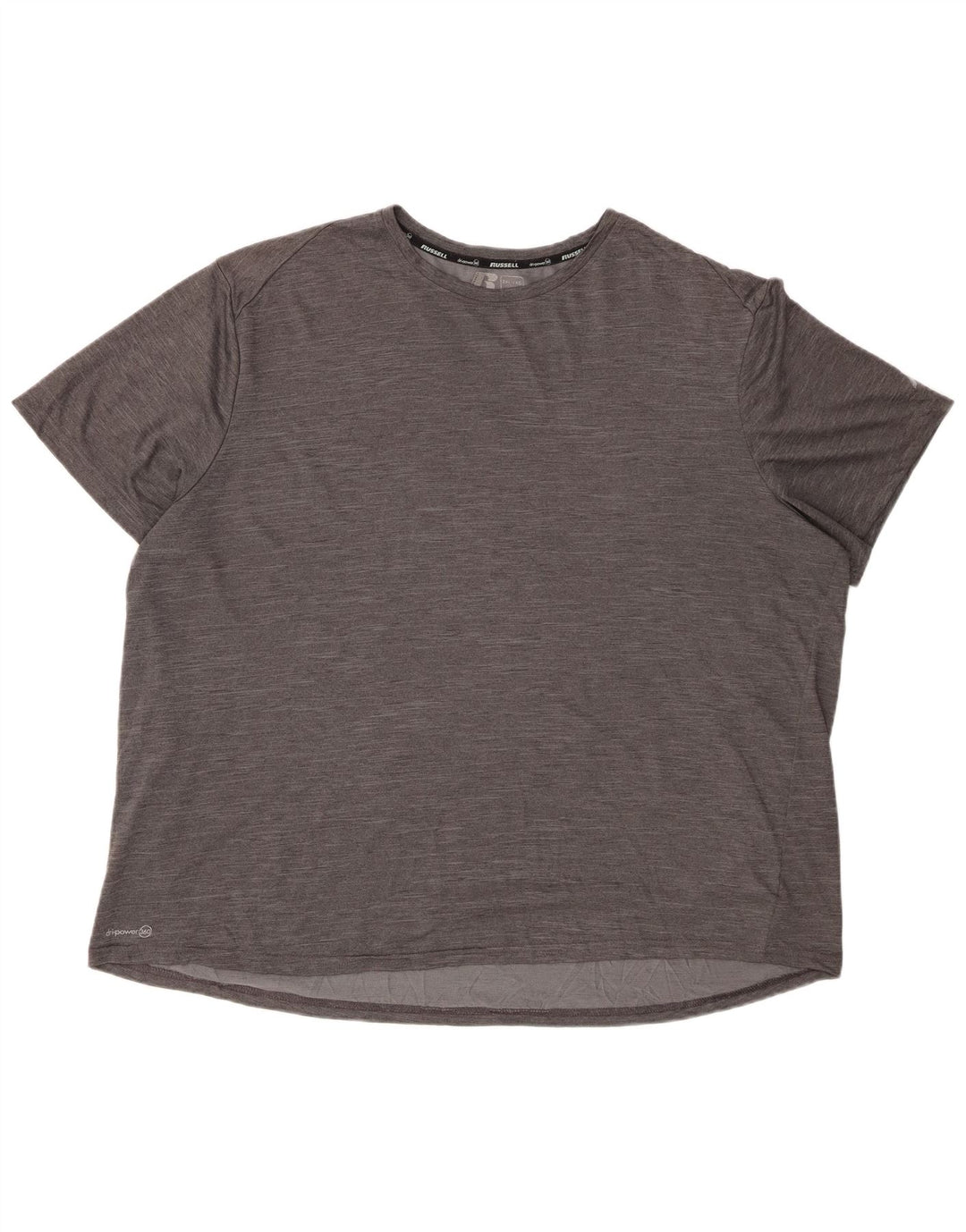 Мужская футболка RUSSELL ATHLETIC 2XL серого цвета из полиэстера