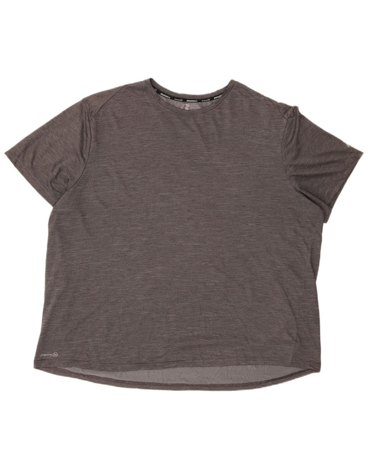 Мужская футболка RUSSELL ATHLETIC 2XL серого цвета из полиэстера