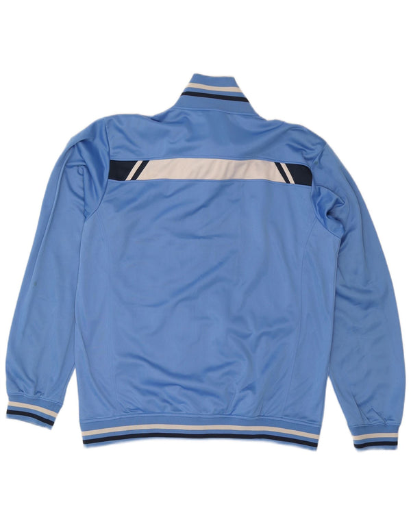 Мужская спортивная куртка ASICS 2XL, синяя с цветными блоками