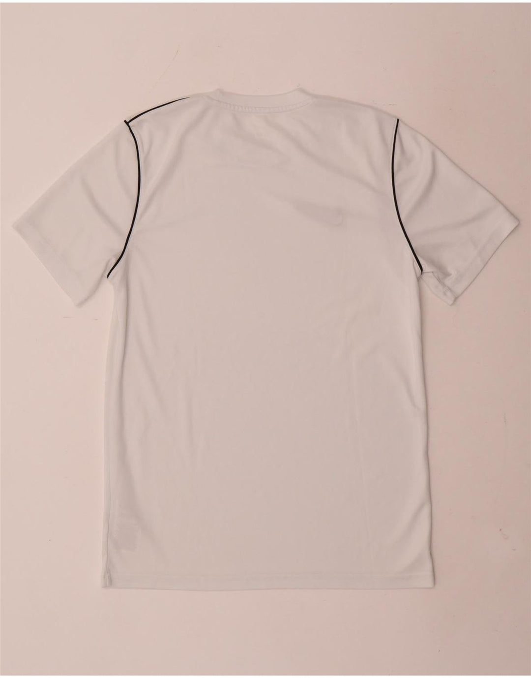 Мужская футболка Nike Dri Fit, средний белый полиэстер