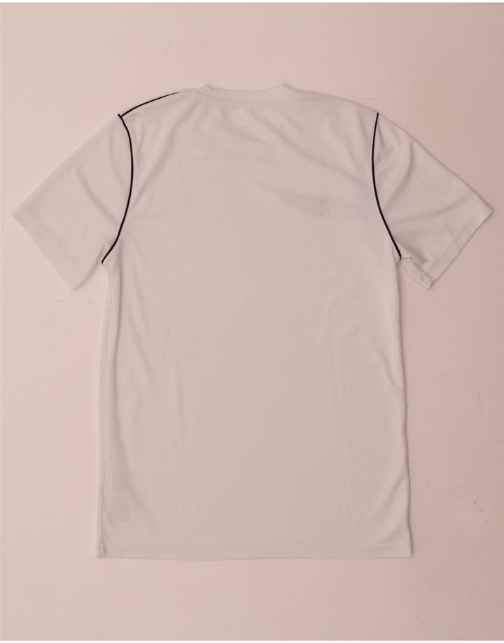 Мужская футболка Nike Dri Fit, средний белый полиэстер