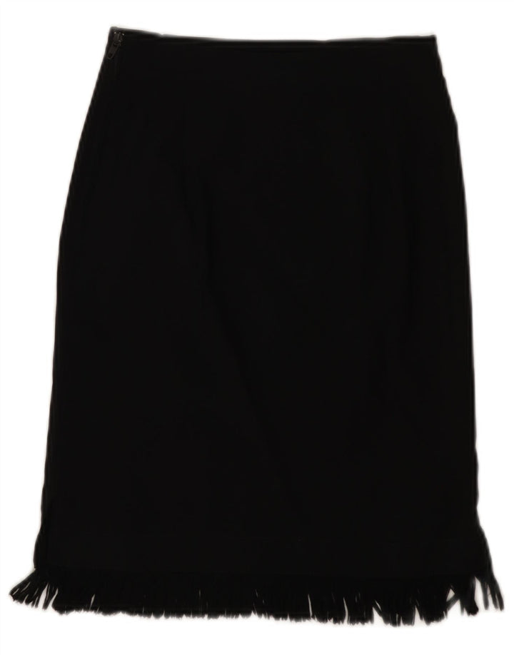 PIMKIE Женская юбка-миди EU 34 XS W24 Черная вискоза