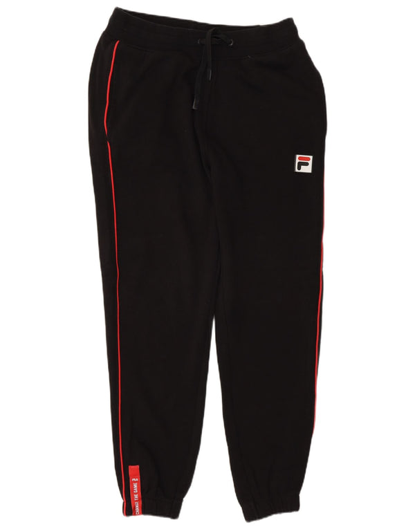 Мужские спортивные брюки Fila, джоггеры XS, хлопок в черную полоску