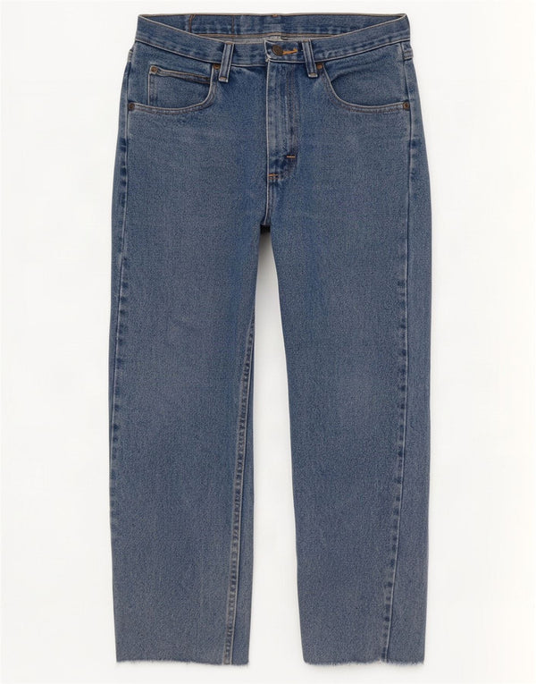 Мужские прямые джинсы Wrangler W31 L27, синий хлопок