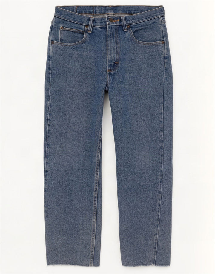 Мужские прямые джинсы Wrangler W31 L27, синий хлопок