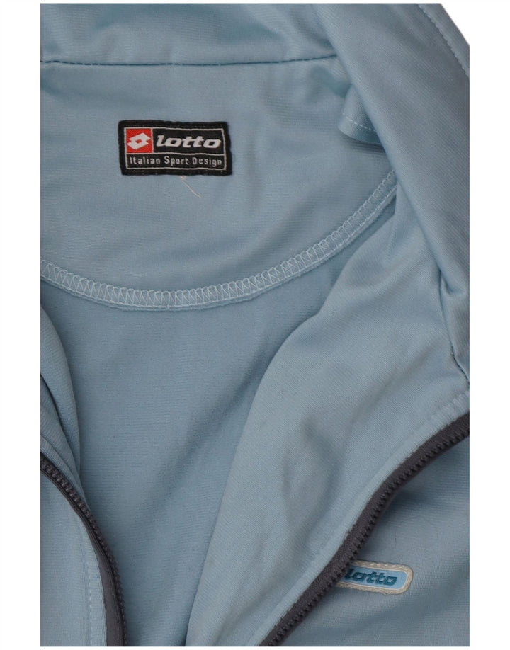 LOTTO Женский спортивный костюм Top Jacket UK 20 2XL Синий Цветной блок