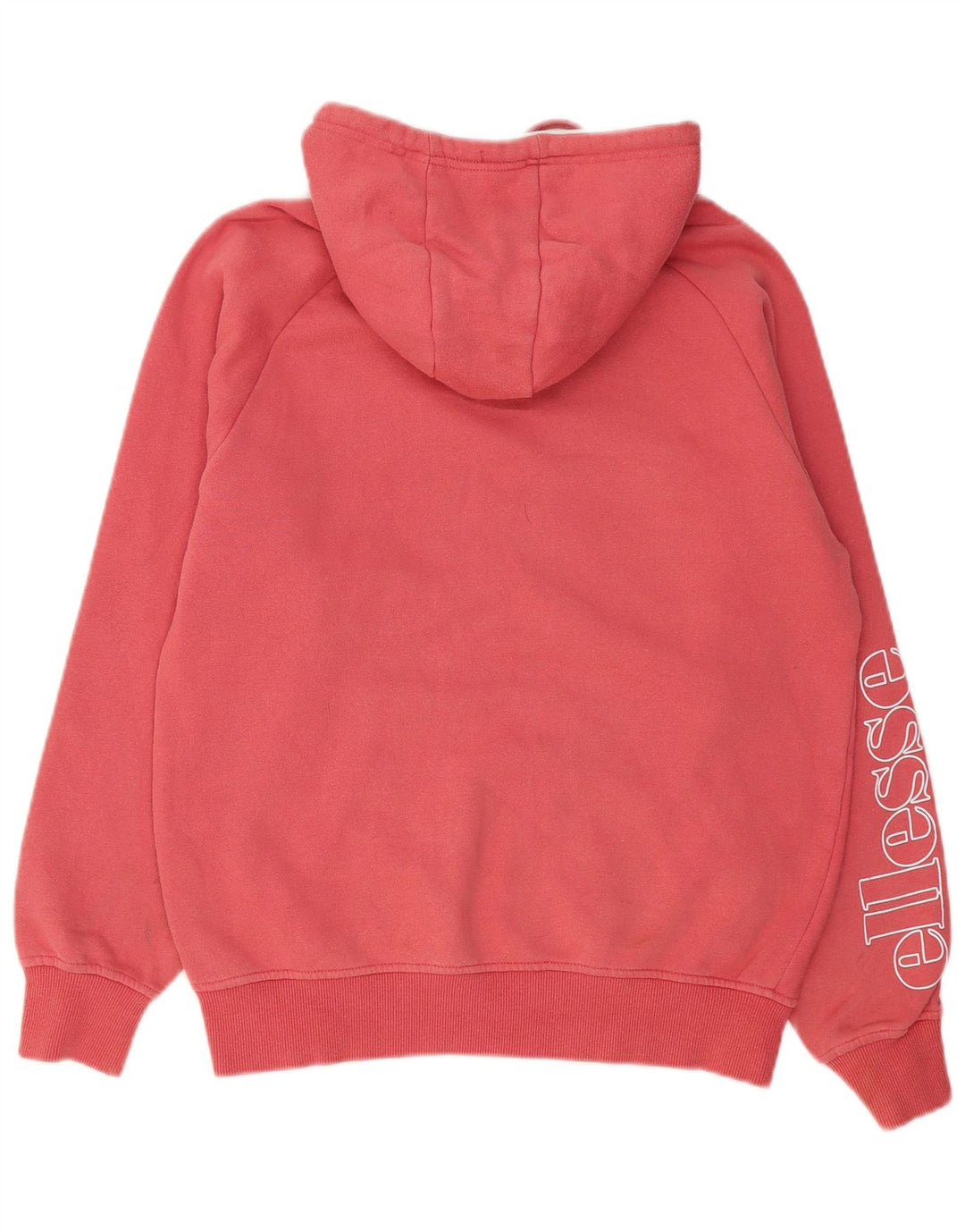 Ellesse Мужской джемпер с капюшоном с рисунком, средний красный, хлопок
