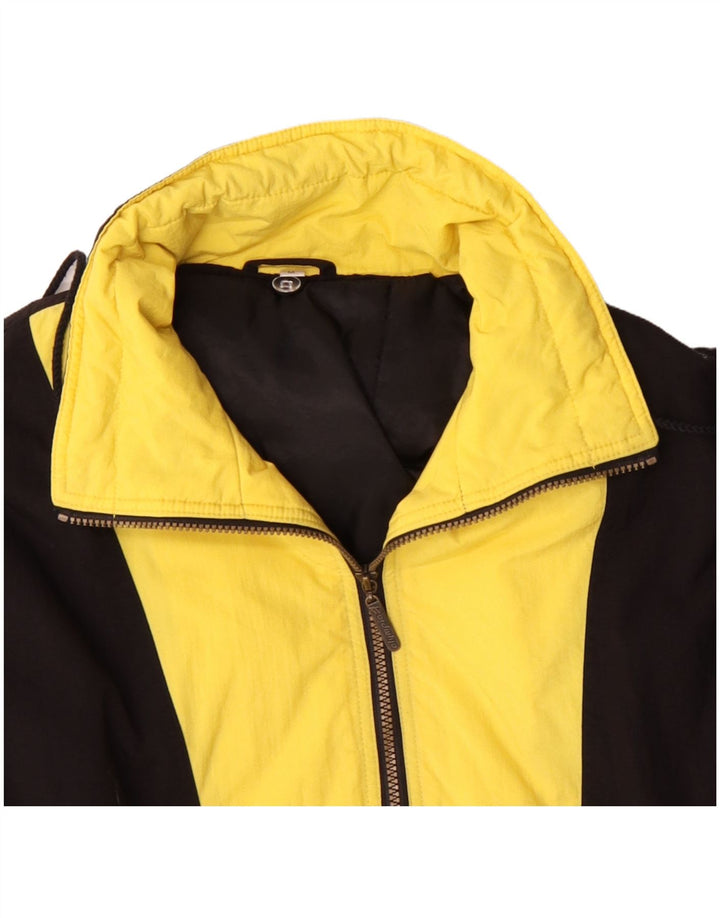 Мужской анорак свободного покроя OLYMPIA UK 38, средний черный, с цветными блоками