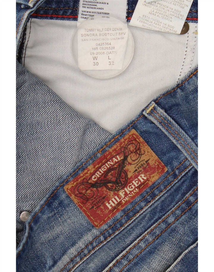 Женские джинсы Bootcut Tommy Hilfiger W30 L32 синие, хлопок
