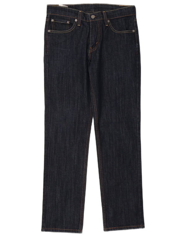 Мужские джинсы Levi's 511 Slim W30 L30 Темно-синие, хлопок