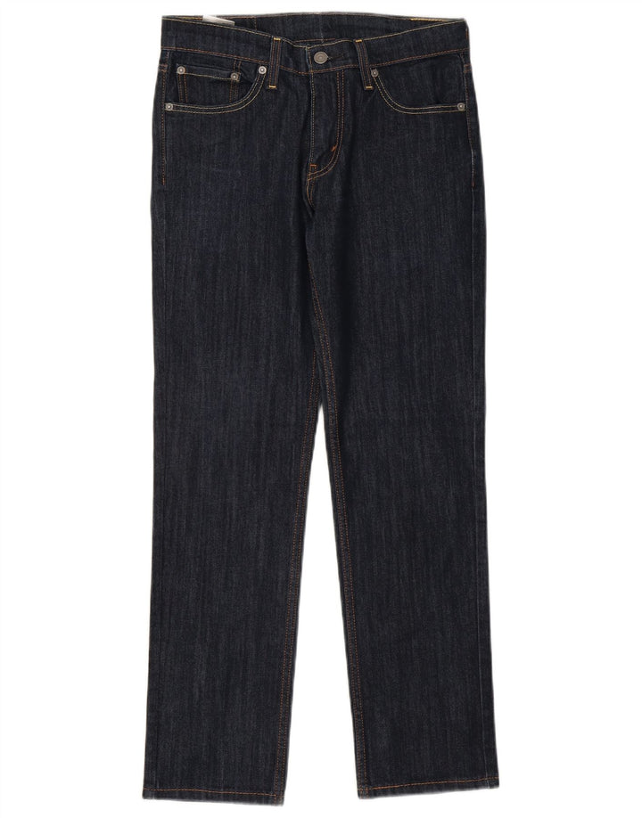 Мужские джинсы Levi's 511 Slim W30 L30 Темно-синие, хлопок