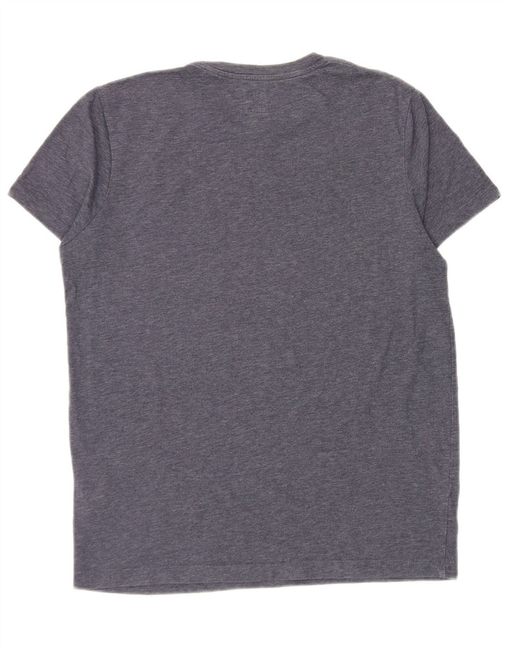 Мужская футболка Jack Wills Top Medium Темно-синяя в крапинку из хлопка