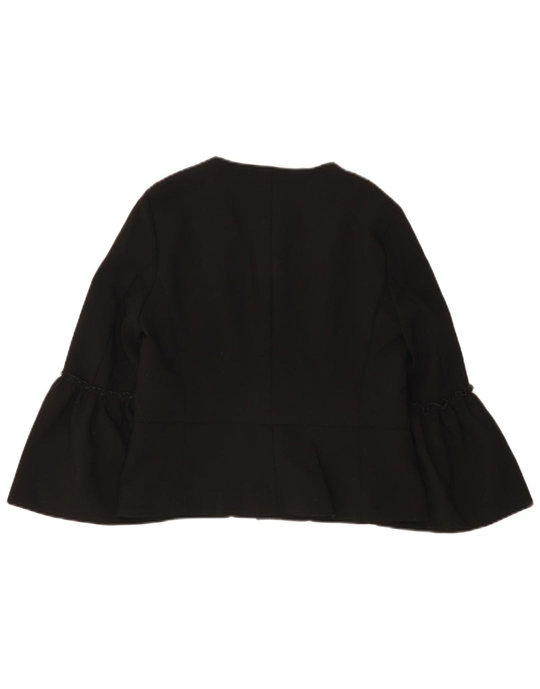 Женский кардиган с длинным рукавом Zara UK 12, средний черный