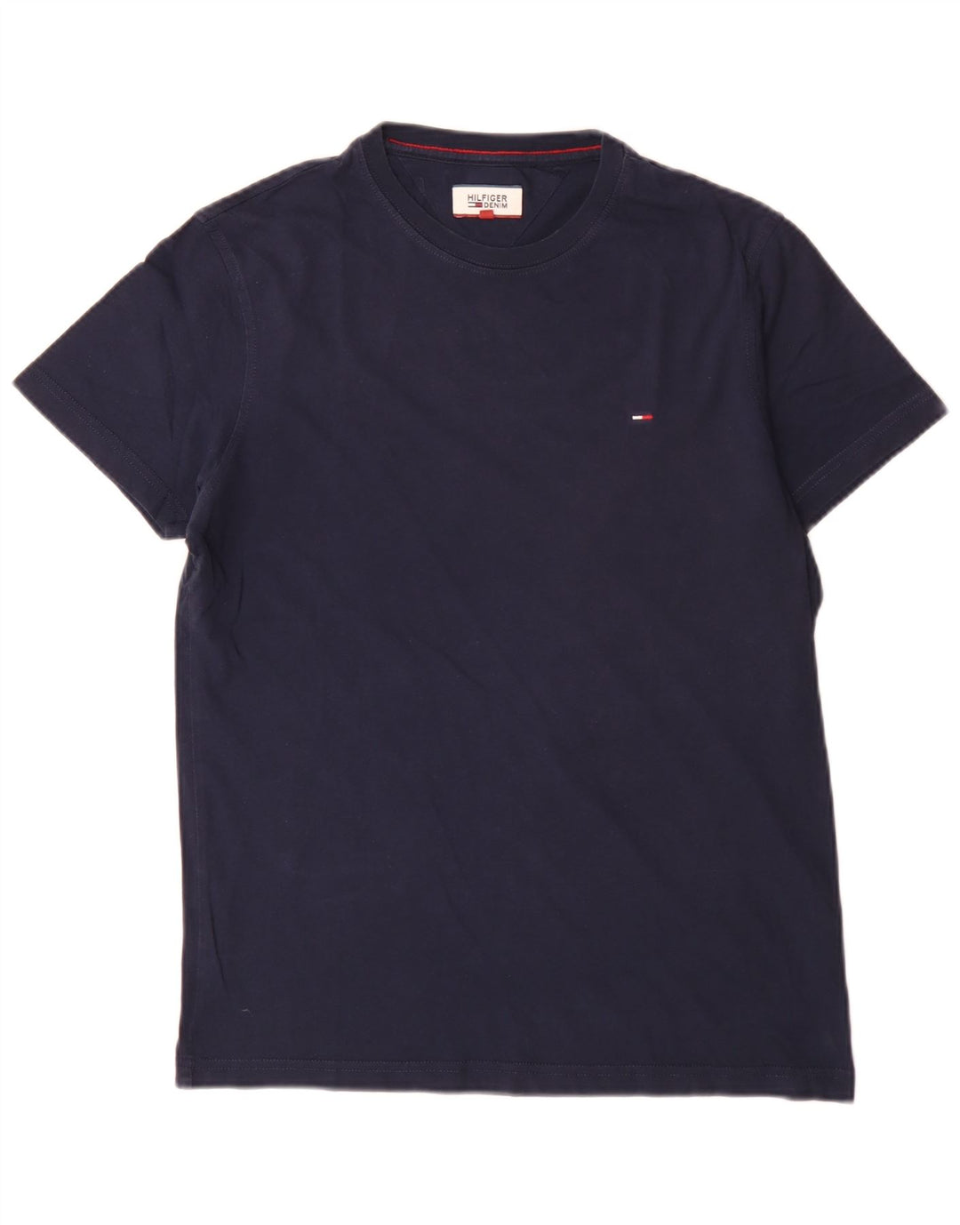 Мужская футболка Tommy Hilfiger Regular, маленькая, темно-синяя, хлопковая