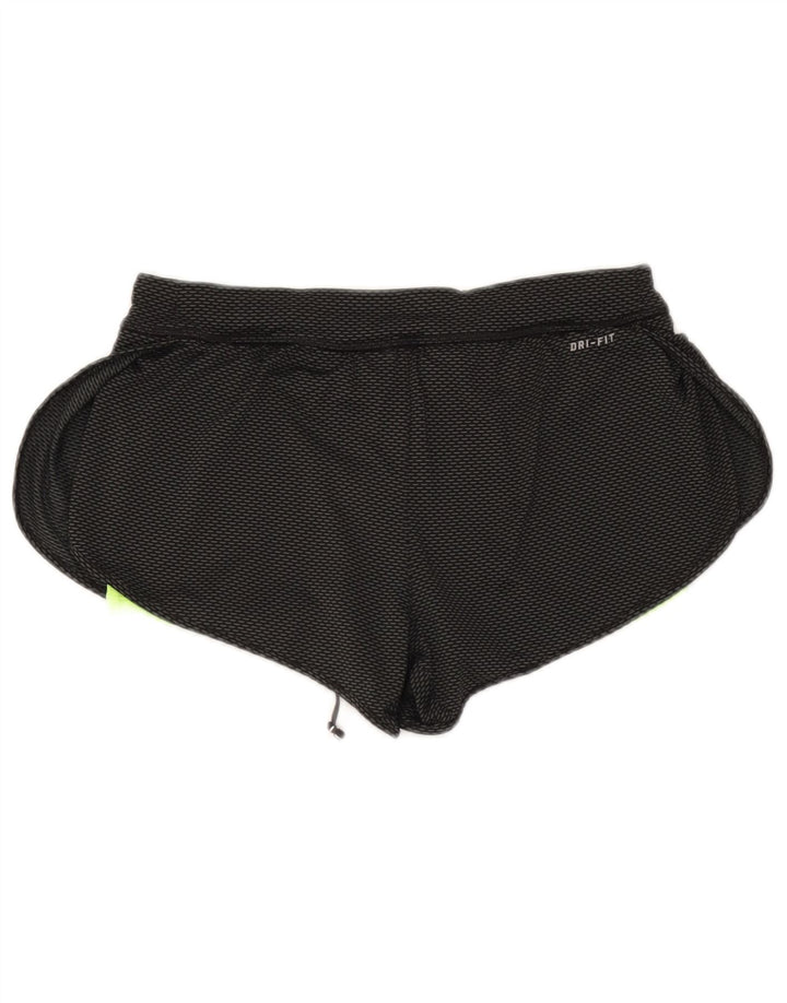 Женские спортивные шорты Nike Dri Fit UK 8, маленькие черные, полиэстер
