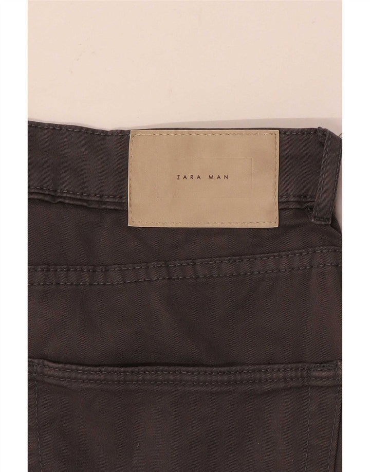 Мужские узкие повседневные брюки Zara W36 L31 серые