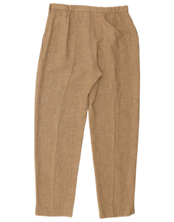 Женские повседневные брюки Marks & Spencer UK 12 Medium W30 L29 Бежевые