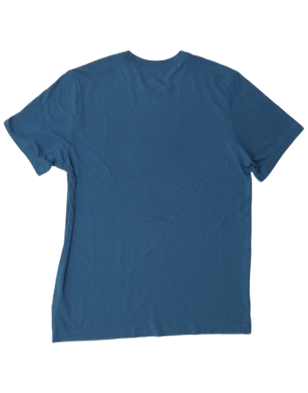 Мужская футболка NIKE Dri Fit с графическим рисунком, верх среднего синего цвета из полиэстера
