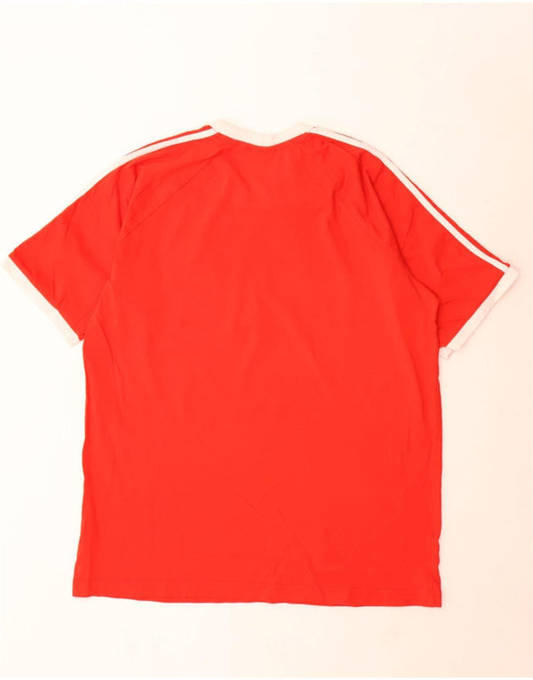 Adidas Мужская футболка Top XL Красный Хлопок