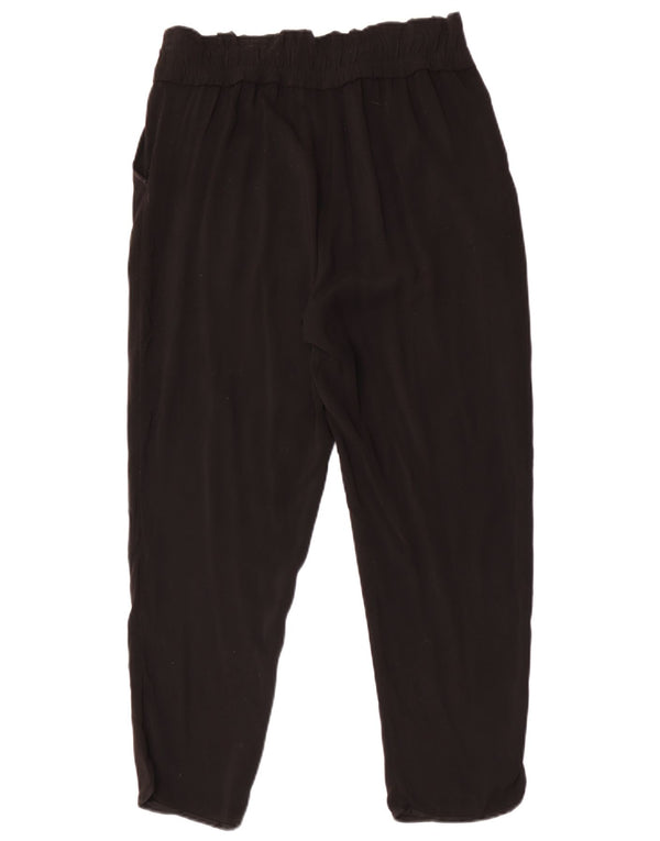 Женские зауженные брюки чинос Zara Trafaluc, средний размер W28 L27, черный полиэстер