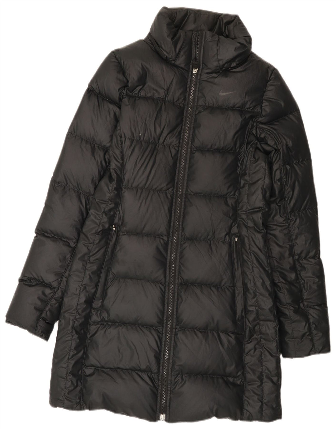 Женская стеганая куртка Nike UK 6 XS, черный полиэстер