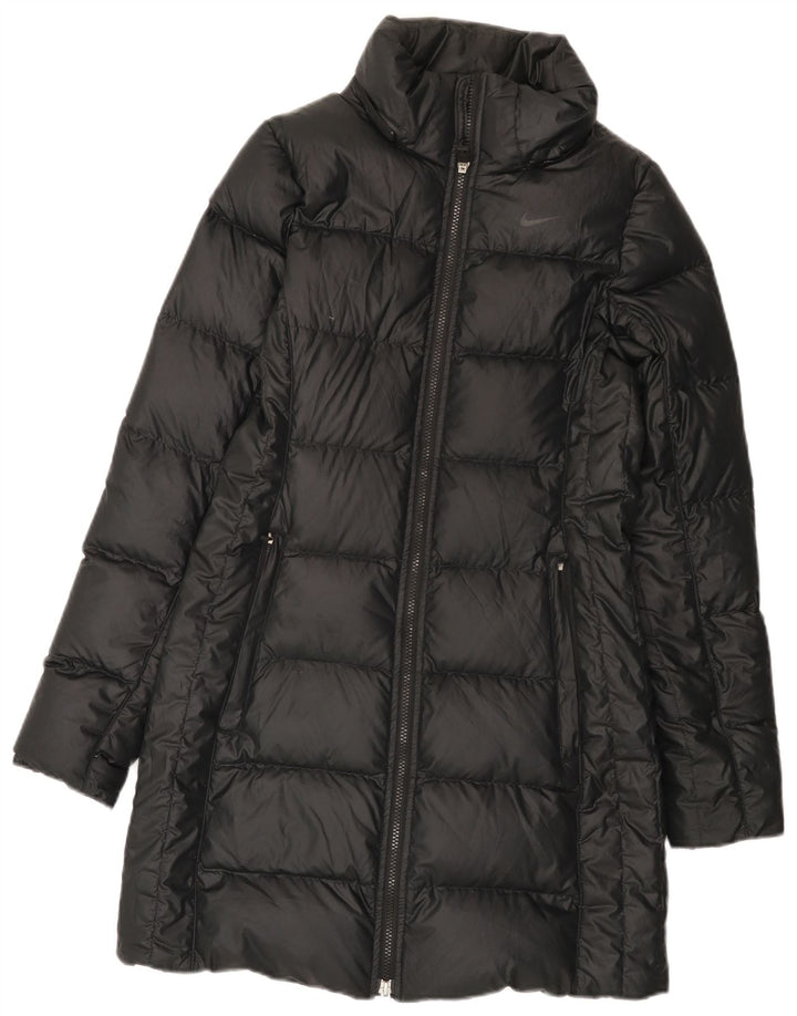 Женская стеганая куртка Nike UK 6 XS, черный полиэстер