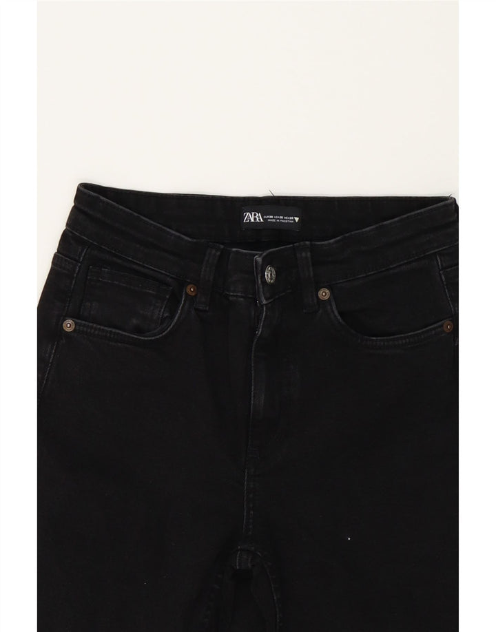 ZARA Womens Bootcut Jeans EU 38 Small W28 L26 Black Vintage Zara and Second-Hand Zara from Messina Hembry 