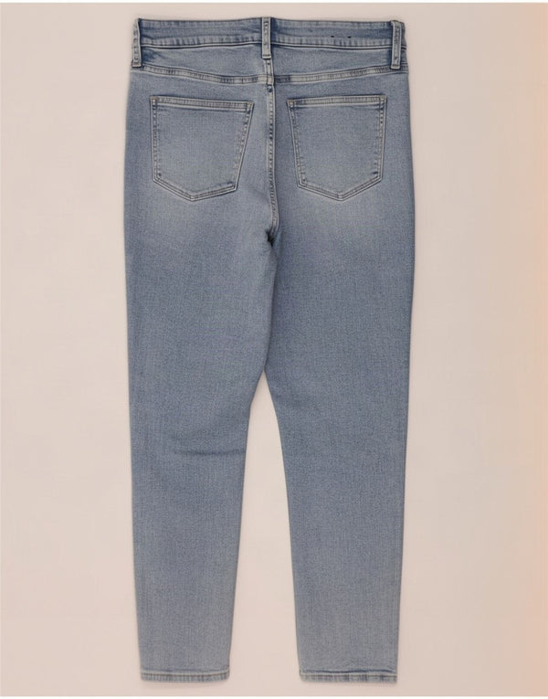 Женские джинсы скинни Gap с высокой посадкой США 14 XL W32 L26 Синий хлопок