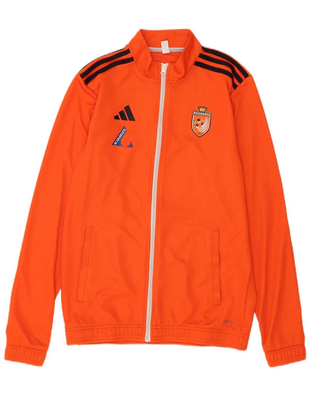 Adidas Мужской спортивный костюм с графическим рисунком, верхняя куртка, маленький оранжевый полиэстер