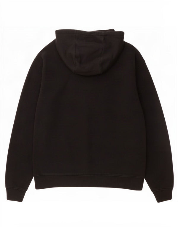 Мужской свитер с капюшоном Lacoste Classic Fit на молнии, размер 6 XL, черный хлопок