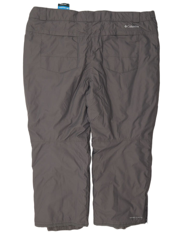 Мужские лыжные брюки Columbia 4XL, серый нейлон