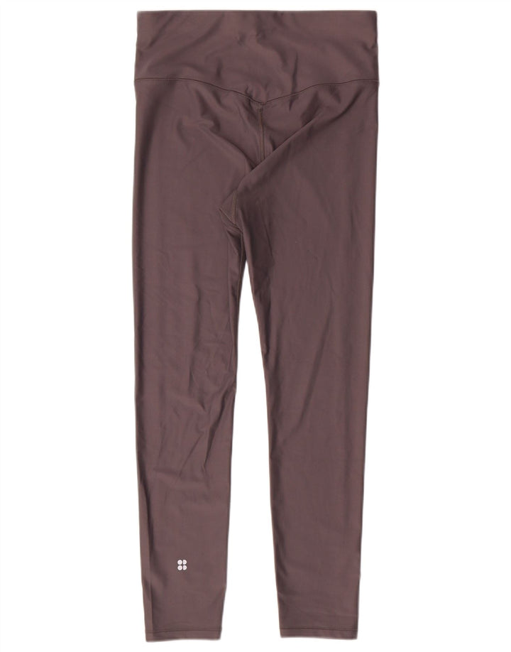 Женские леггинсы SWEATY BETTY London UK 12, средний серый полиамид