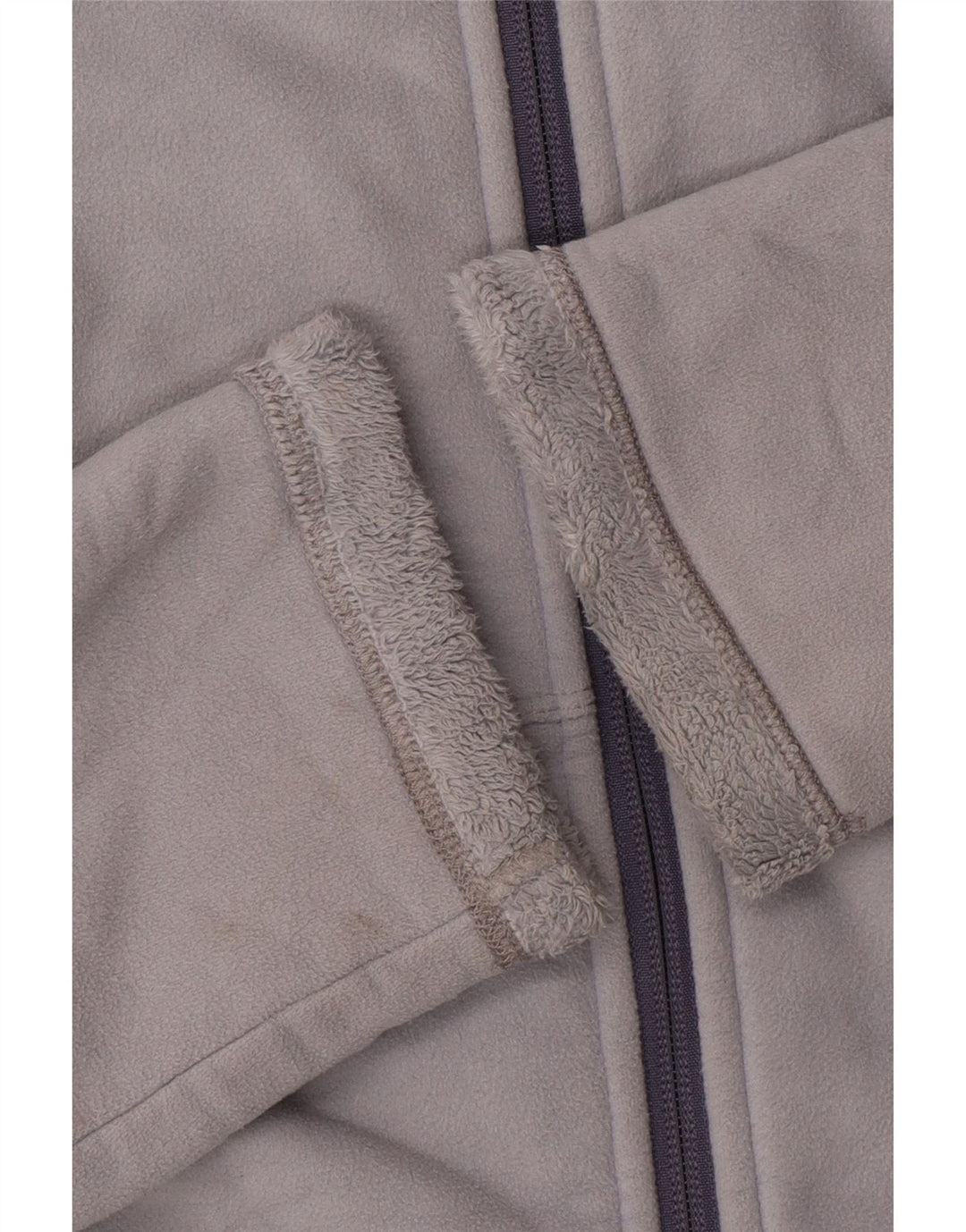 Женская флисовая куртка THE NORTH FACE UK 14, полиэстер среднего серого цвета